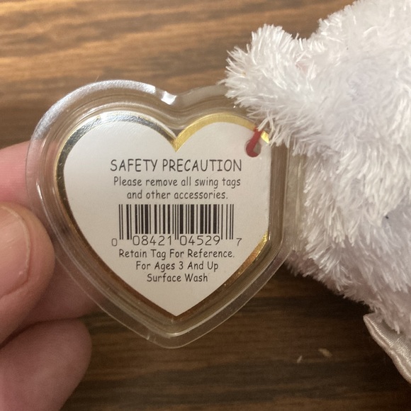 Vintage TY Beanie Baby - GROOM the Wedding Bear (8 inch) - Picture 4 of 8